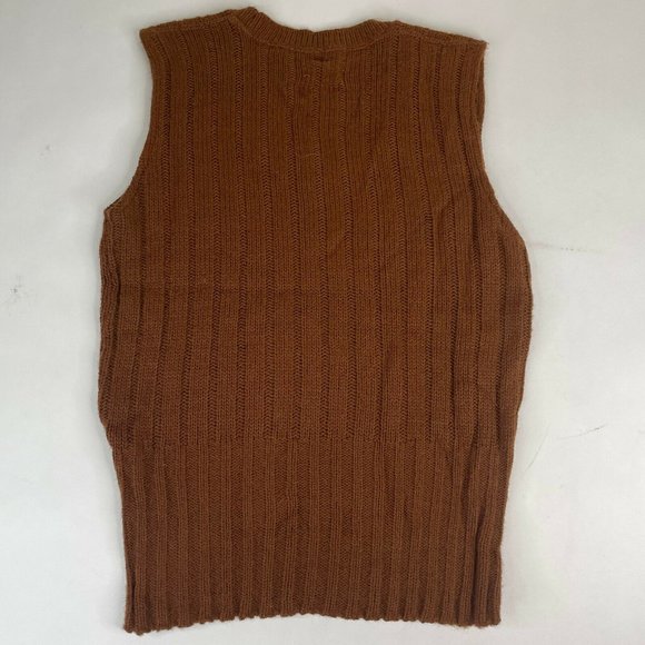 Virgin Orlon Womens Sleeveless Sweater - Picture 3 of 6